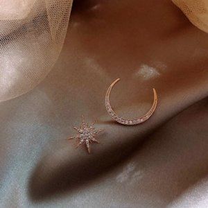 Moon & Star Earrings